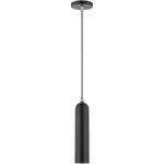 46751-68 1 Light Shiny Black Pendant-Lighting LumensPendant Lights