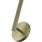 46980-01 1 Light Antique Brass ADA Sconce-Lighting LumensWall Sconces