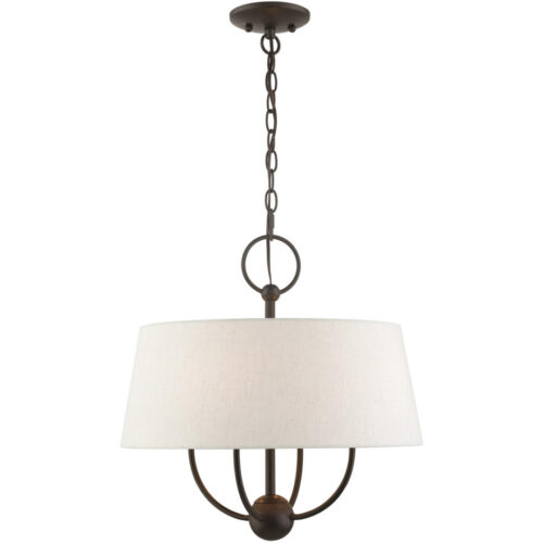 49444-92 4 Light English Bronze  Pendant Chandelier-Lighting LumensChandeliers