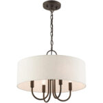 49804-92 4 Light English Bronze  Pendant Chandelier-Lighting LumensChandeliers