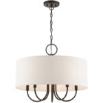 49805-92 5 Light English Bronze  Pendant Chandelier-Lighting LumensChandeliers