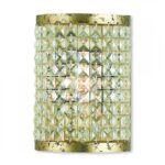 6 inch 1 Light Winter Gold Wall Sconce with Steel base material-Lighting LumensWall Sconces