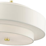 50875-12 5 Light Satin Brass Chandelier-Lighting LumensChandeliers