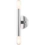 51132-05 2 Light Polished Chrome ADA Sconce-Lighting LumensWall Sconces