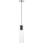51160-91_01 51160-91 1 Light Brushed Nickel Pendant-Lighting LumensPendant Lights