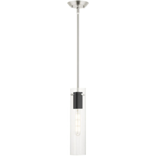 51160-91_01 51160-91 1 Light Brushed Nickel Pendant-Lighting LumensPendant Lights