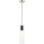 51160-91_03 51160-91 1 Light Brushed Nickel Pendant-Lighting LumensPendant Lights