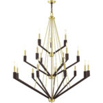 51169-12_01 51169-12 18 Light Satin Brass  Foyer Chandelier-Lighting LumensChandeliers