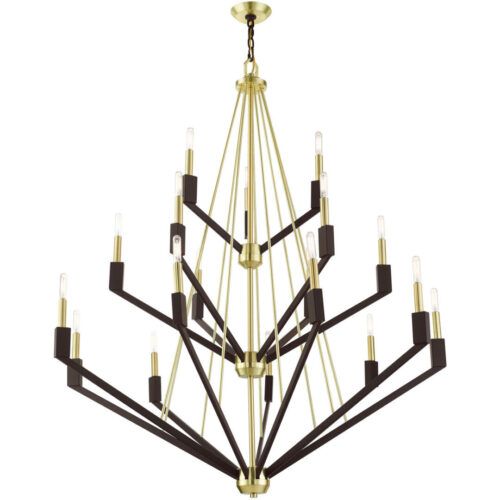 51169-12_04 51169-12 18 Light Satin Brass  Foyer Chandelier-Lighting LumensChandeliers