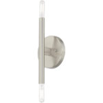 51172-91_06 5.125 inch 2 Light Brushed Nickel ADA Wall Sconce with Steel base material-Lighting LumensWall Sconces