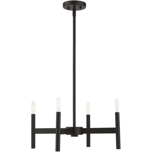 51174-04_01 51174-04 Black 4-Light Chandelier-Lighting LumensChandeliers