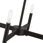 51174-04_06 51174-04 Black 4-Light Chandelier-Lighting LumensChandeliers
