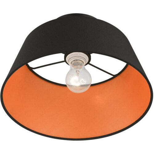 51357-04_06 51357-04 1 Light Black Semi-Flush Mount-Lighting LumensSemi Flush