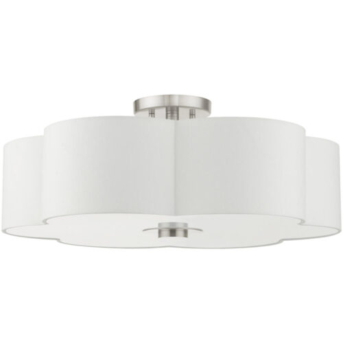52158-91_02 52158-91 5 Light Brushed Nickel Semi Flush-Lighting LumensSemi Flush