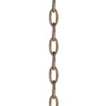 5607-48 Antique Gold Leaf 3' Standard Decorative Chain-Lighting LumensDecorative Chains