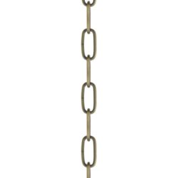 5608-01 Antique Brass 3' Heavy Duty Decorative Chain-Lighting LumensDecorative Chains