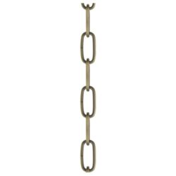 56136-01 Antique Brass 6' Standard Decorative Chain-Lighting LumensDecorative Chains