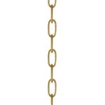 56136-12 Satin Brass 6' Standard Decorative Chain-Lighting LumensDecorative Chains