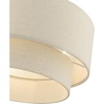 58892-48 3 Light Antique Gold Leaf Pendant Chandelier-Lighting LumensChandeliers