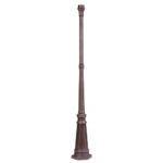 Imperial Bronze Outdoor Cast Aluminum Post with Cast Aluminum base material-Lighting LumensOutdoor Wall Lights