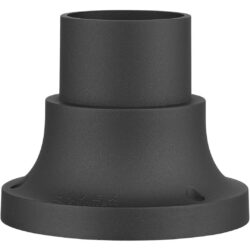 78212-14 Textured Black Pier Mount Adapter-Lighting LumensPier mount adapter