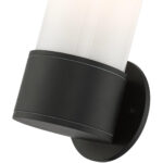 79323-14 1 Light Textured Black Outdoor Wall Lantern-Lighting LumensLantern