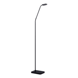 Kendall TAVV Black LED Floor Lamp with Dimmer - Stylish Adjustable Lighting for Any Space