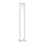 VOXX Silver LED Floor Lamp with Foot Dimmer - Stylish 57.5” Modern Lighting Solution