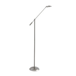 Kendall SIRINO Satin Nickel LED Floor Lamp with Dimmer - Modern Lighting for Your Home