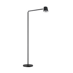 VEGA Black LED Floor Lamp with 3-Way Touch Control, Modern Design, ETL Listed, 500 Lumen
