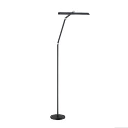 Kendall FLUX Black Floor Lamp - 3-Step CCT, Dimmable, LED, 50" Height, 5-Year Warranty