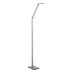 Kendall RECO Aluminum LED Floor Lamp with Touch Dimmer - Adjustable Height & Finish Options
