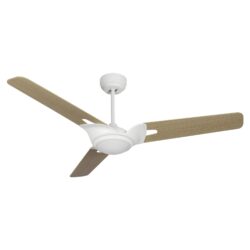 Hoffen 56-inch Indoor/Outdoor Smart Ceiling Fan, Dimmable LED Light Kit & Remote Control, Works with Google Assistant, Amazon Alexa, and Siri Shortcuts.