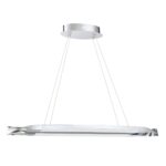 Serphus 38W Chrome LED Pendant Bar - Modern Lighting for Stylish Interiors | Dimmable & Sleek Design