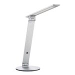 Kendall JEXX Brushed Aluminum LED Desk Lamp with Touch Dimmer - Modern Adjustable Lighting
