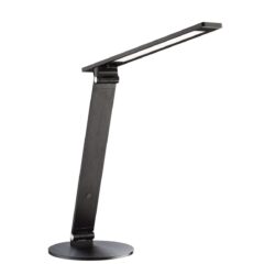 JEXX Black Desk Lamp with Touch Dimmer - Adjustable LED Lighting for Home & Office