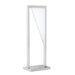 VOXX Silver Table Lamp with Touch Dimmer - 3 Level LED Lighting for Modern Spaces