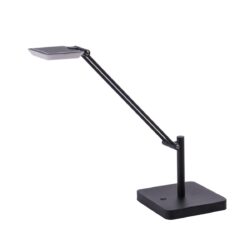 Kendall IBIZA Black LED Desk Lamp with USB Port, Dimmable 6W, 650 lm, 3000K Light – Stylish & Functional