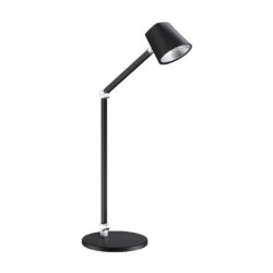 Kendall VEGA Black LED Desk Lamp with Touch Control, 7W, 500 lm, 3000K - Modern Home Lighting
