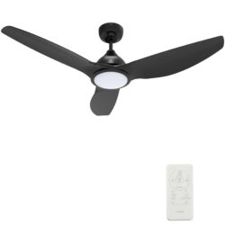 Cranston 52-inch Smart Ceiling Fan with Remote, Light Kit Included, Works with Google Assistant, Amazon Alexa, and Siri Shortcuts.