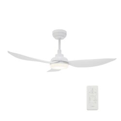 Daffodil 45-inch Smart Ceiling Fan with Remote, Light Kit Included, Works with Google Assistant, Amazon Alexa, and Siri Shortcuts.