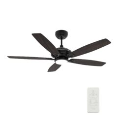 Sonder 52-inch Smart Ceiling Fan with Remote, Light Kit Included, Works with Google Assistant, Amazon Alexa, and Siri Shortcuts.