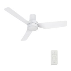 Porter 44'' Smart Ceiling Fan with Remote, Light Kit Included，Works with Google Assistant and Amazon Alexa,Siri Shortcut.