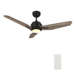 Tracer 48-inch Smart Ceiling Fan with Remote, Light Kit Included, Works with Google Assistant, Amazon Alexa, and Siri Shortcuts.