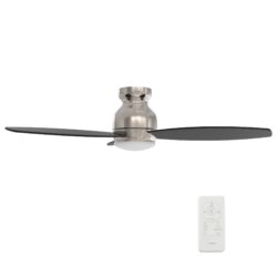 Trento 48-inch Smart Ceiling Fan with Remote, Light Kit Included, Works with Google Assistant, Amazon Alexa, and Siri Shortcuts.