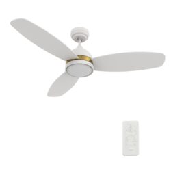 Fremont 48'' Smart Ceiling Fan with Remote, Light Kit Included，Works with Google Assistant and Amazon Alexa,Siri Shortcut.