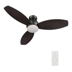 Hobart 48'' Smart Ceiling Fan with Remote, Light Kit Included，Works with Google Assistant and Amazon Alexa,Siri Shortcut.