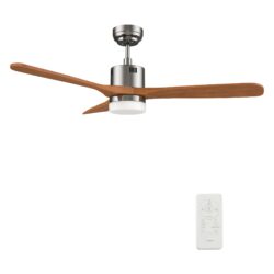 Palmer 52'' Smart Ceiling Fan with Remote, Light Kit Included，Works with Google Assistant and Amazon Alexa,Siri Shortcut.