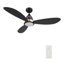 York 52'' Smart Ceiling Fan with Remote, Light Kit Included，Works with Google Assistant and Amazon Alexa,Siri Shortcut.