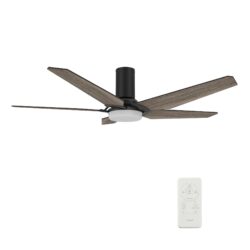 Woodrow 52-inch Smart Ceiling Fan with Remote, Light Kit Included, Works with Google Assistant, Amazon Alexa, and Siri Shortcuts.
